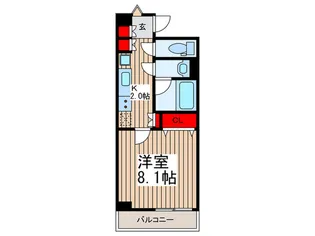 SAikyo SAKURAGI BL【5階】の間取り