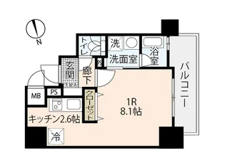 ラルステージ十日市【3階】の間取り