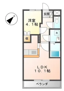 Heim・A&M【2階】の間取り