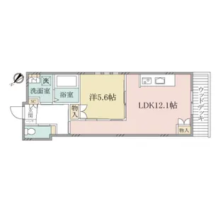 (シニア限定)ヘーベルVillageひばりが丘~ヘーベルヴィレッジひば【1階】の間取り