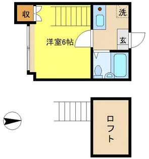 メルヴェイユ【2階】の間取り