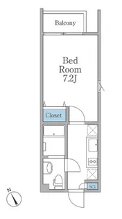 LAPiS恵比寿II【3階】の間取り
