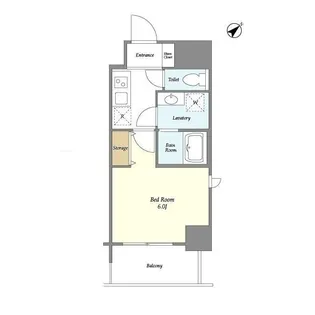 Crane Court Tsurumi【9階】の間取り