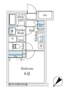 CREATIF学芸大学【2階】の間取り