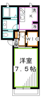 パークアヴェニュー井の頭【1階】の間取り