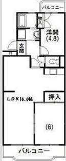 マンションフォーリア【3階】の間取り