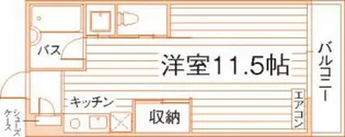 パーティアム津高【2階】の間取り