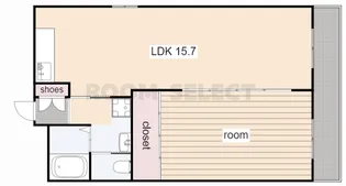 Vg.Tree(ビレッジトゥリー)西棟【1階】の間取り