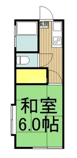 田辺荘【2階】の間取り
