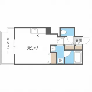 セントポーリアスィート【12階】の間取り