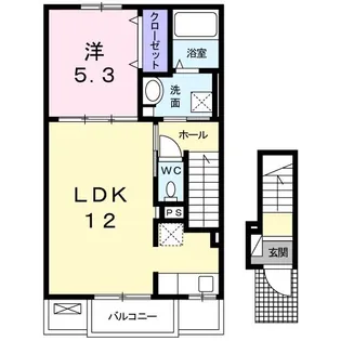 ラ フレーズ【2階】の間取り