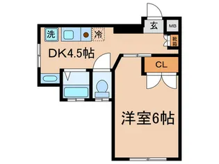 プラダハイツ【2階】の間取り