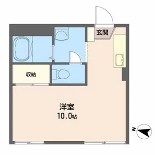 ハイム・M・S【1階】の間取り