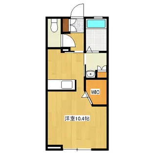 PRONUBE関B【1階】の間取り