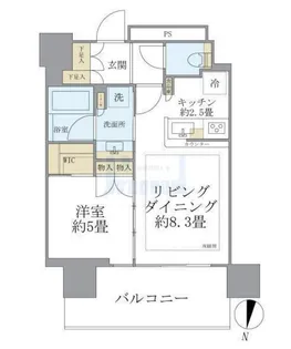 シティタワーズ板橋大山サウスタワー【9階】の間取り