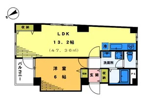 ピエタテールメセナ【3階】の間取り