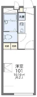 レオパレススクワールタナカ【1階】の間取り