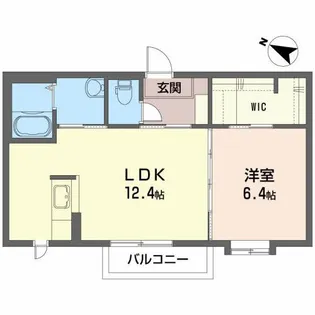カーサ ブランカ【2階】の間取り