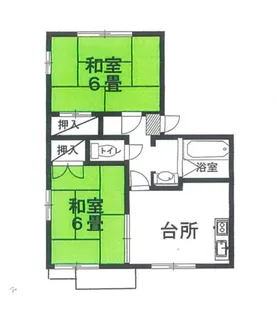 サニーコーポ【1階】の間取り
