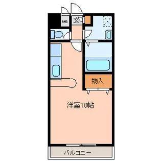 パレスオーキット弐番館【3階】の間取り