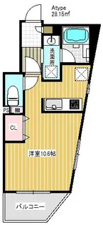 K・Eオラージュ【1階】の間取り