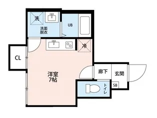 ピアッツァ西東京【1階】の間取り