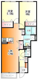 コクーンパレス横濱瀬谷C【1階】の間取り