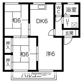 KUNZ【2階】の間取り