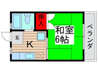 ガーデナハウス【2階】の間取り
