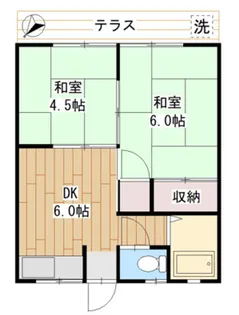 小泉ハイデンスA棟【1階】の間取り