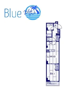 K.A.リリーマンション【2階】の間取り