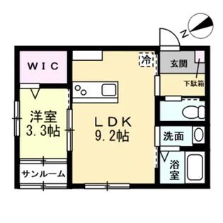 G-arrows寿【2階】の間取り