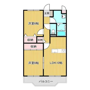 コンシェール【1階】の間取り