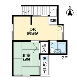 クラリオ川口【2階】の間取り