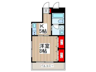 パークビル【2階】の間取り