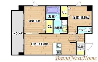 プレステージ10番館【3階】の間取り