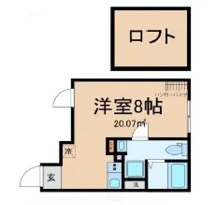 ブライトフォー【1階】の間取り