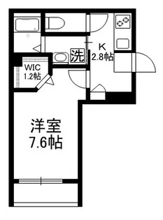 カーサデイジー【1階】の間取り