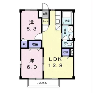 ニューシティー大江の間取り