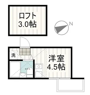 シャンテ東日暮里【3階】の間取り