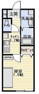 コンフォートハウス青葉A棟【2階】の間取り