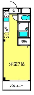 プリズムマンション東川口【1階】の間取り