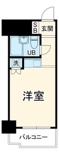 ダイアパレス淵野辺III【4階】の間取り