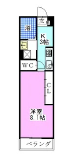 リブリエンジュ【2階】の間取り