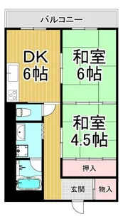和田マンション【2階】の間取り