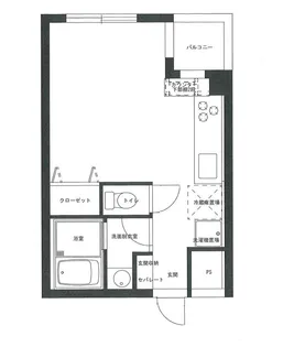 大泉マンション【4階】の間取り
