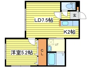 フォルム環状【4階】の間取り