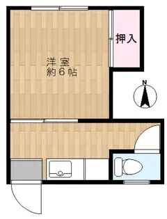 大洋マンション【3階】の間取り