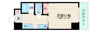 MESSAGE東京橋【8階】の間取り
