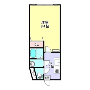 ステーションヒルズ【3階】の間取り